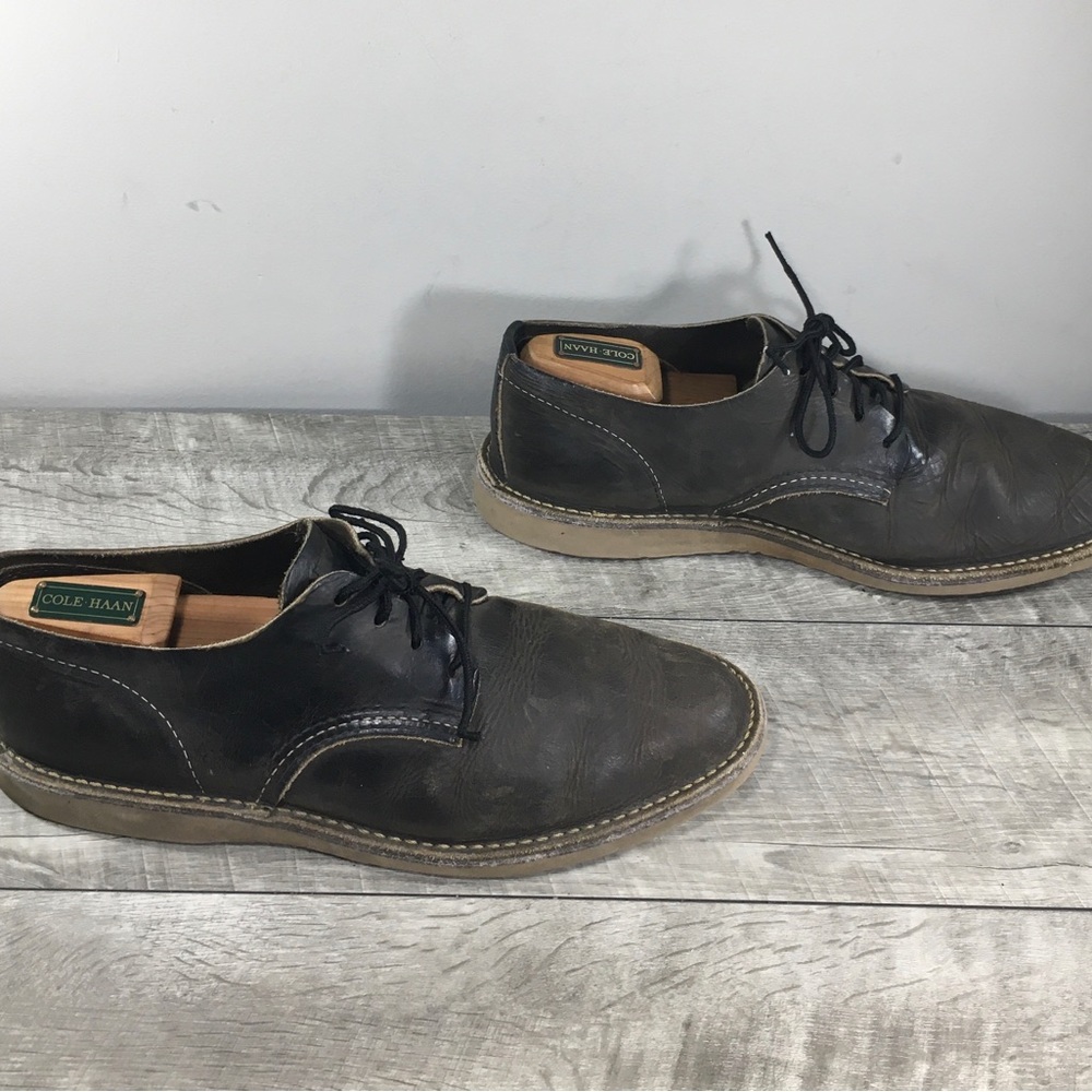 Red Wing Heritage Weekender Shoes 3301 Mens Oxfords Black Leather Size 10.5 D - Picture 2 of 9